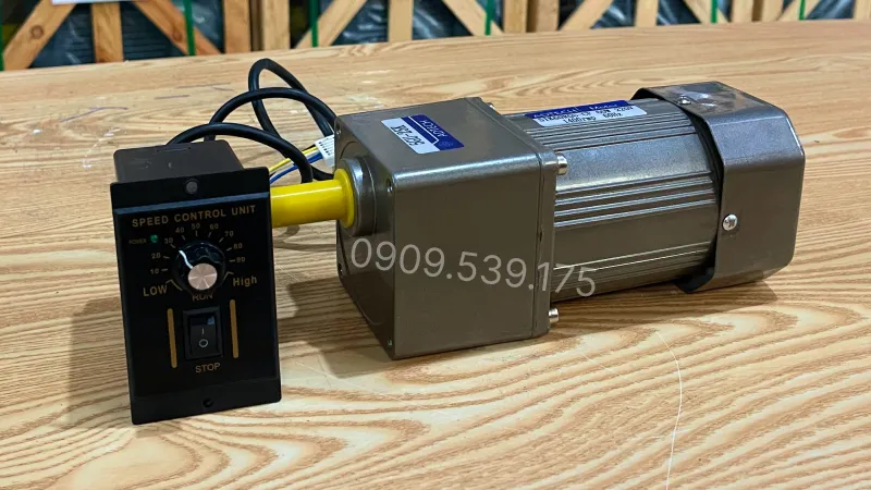 Thiết kế tổng quan motor giảm tốc mini 60w