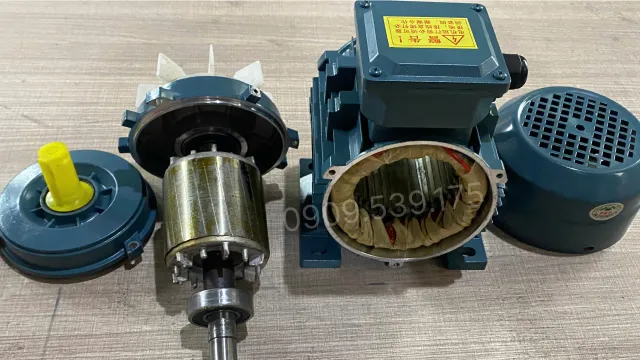 Cấu tạo bên trong của động cơ điện 3 pha 1.5kW 2Hp