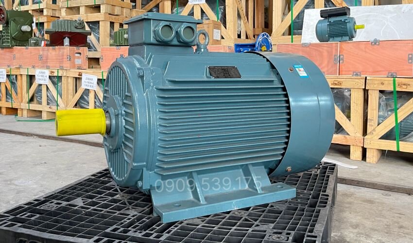 Động cơ điện 3 pha 90kW 125Hp chính hãng
