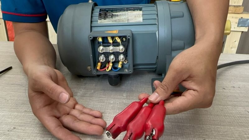 Safe and technically correct wiring guide for 3 phase gear motor