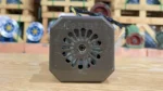 Phía sau và cánh quạt motor giảm tốc mini 25w 30w