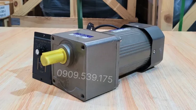Motor giảm tốc mini xéo trái
