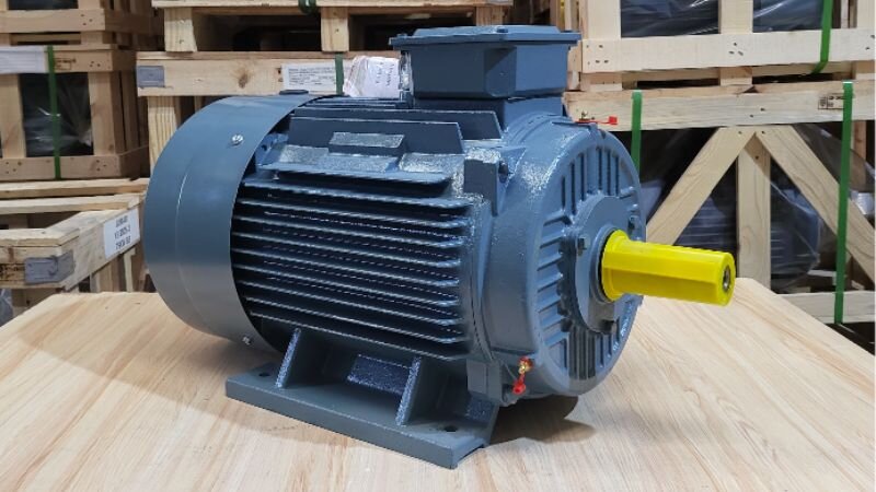 Thiết kế tổng quan động cơ điện 3 pha 18.5kW 25Hp