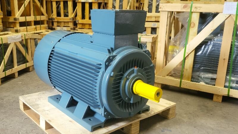 Thiết kế tổng quan động cơ điện 3 pha 315kW 420Hp