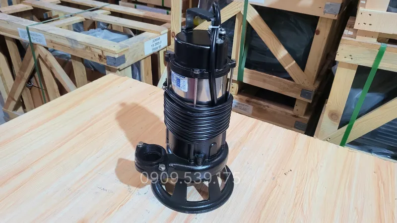 Thiết kế tổng quan bơm chìm 1.1kW 1.5Hp