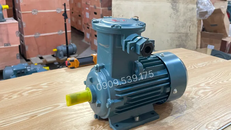 Thiết kế tổng quan Động cơ phòng nổ 1.5kW 2Hp