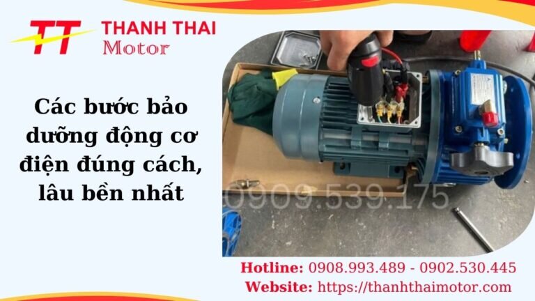 Bão dưỡng động cơ điện