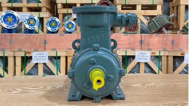 Gốc trục Động cơ phòng nổ 1.5kW 2Hp