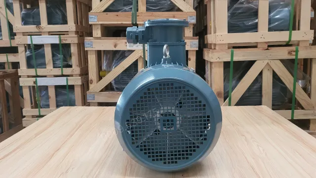 Phía sau và cánh quạt Động cơ phòng nổ 11kW 15Hp