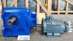 Motor tải nặng có phanh chưa lắp