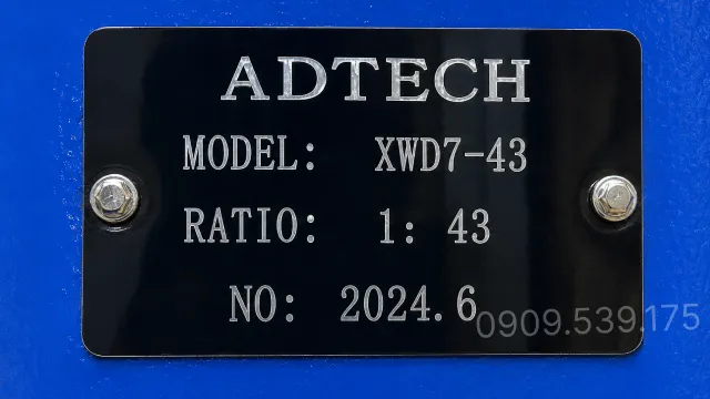 Tem của hộp giảm tốc cycloid 11kW 15Hp