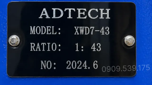Tem của hộp giảm tốc cycloid 15kW 20Hp
