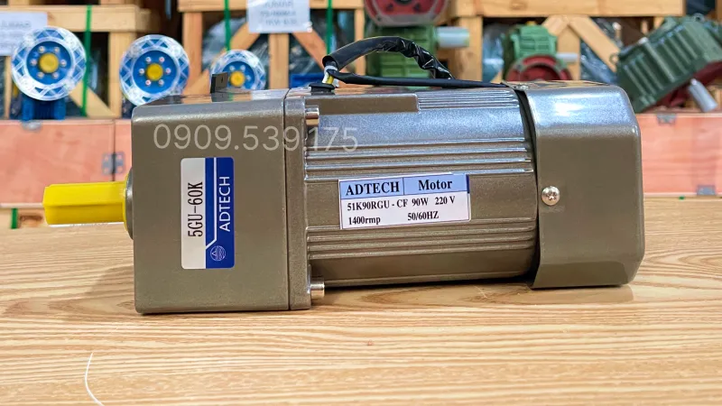 Overall design of the Mini 90W Gear Motor