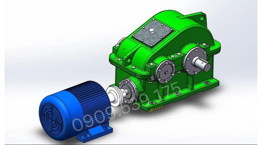 ứng dụng của hộp giảm tốc ZQ 850