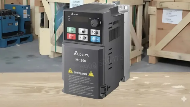 Góc nhìn bên trái của Biến tần Delta 15kW
