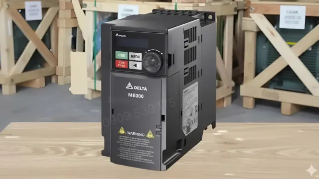 Góc tổng quan của Biến tần Delta 22kW