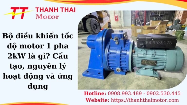 Bộ điều khiển tốc độ motor 1 pha 2kw