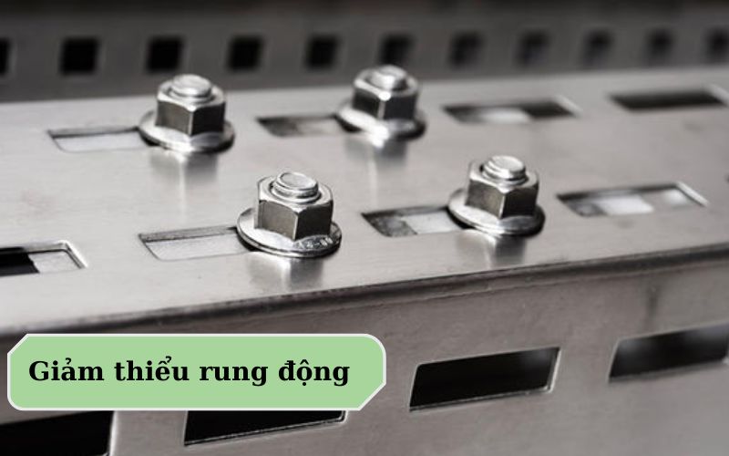 Tác dụng của bulong chống rung motor giúp giảm thiểu rung động