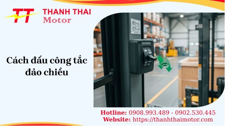 Cách đấu công tắc đảo chiều