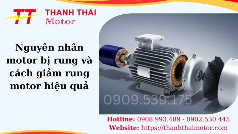 Cách giảm rung motor