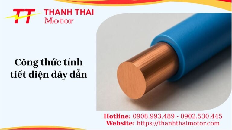 Công thức tính tiết diện dây dẫn