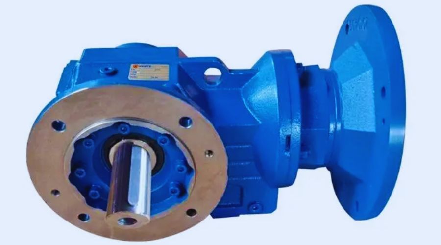 Hộp giảm tốc tải nặng trục vuông góc  K 37kW mặt bích