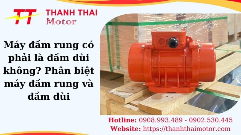 Máy đầm rung có phải là đầm dùi không