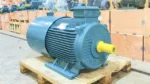 Gốc nhìn bên ngoài otor biến tần 3 pha 110kW 150Hp
