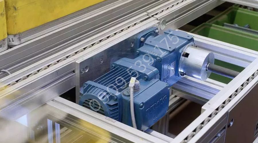 Ứng dụng hộp giảm tốc tải nặng trục vuông góc K 15kW