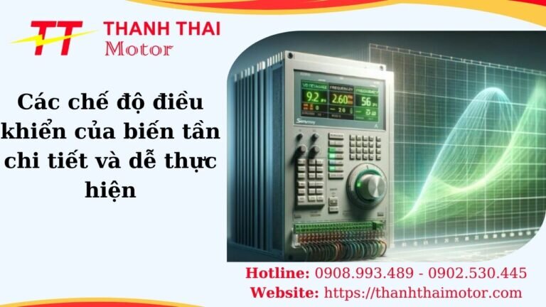 Các chế độ điều khiển của biến tần