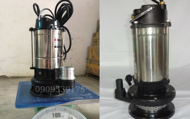 Các công suất phổ biến của máy bơm chìm