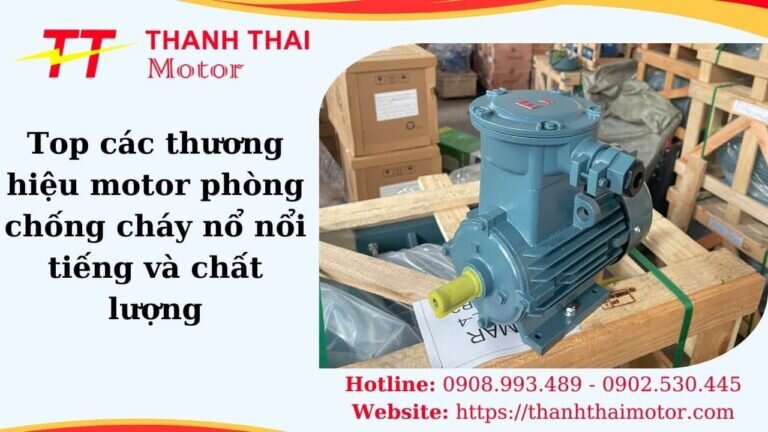 Các thương hiệu motor phòng chống cháy nổ