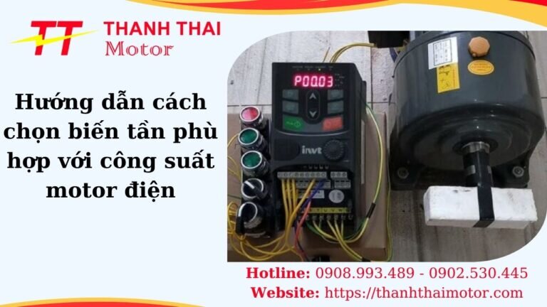 Cách chọn biến tần