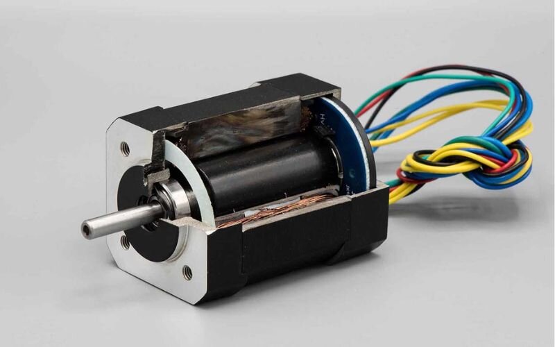 Cấu tạo của động cơ DC