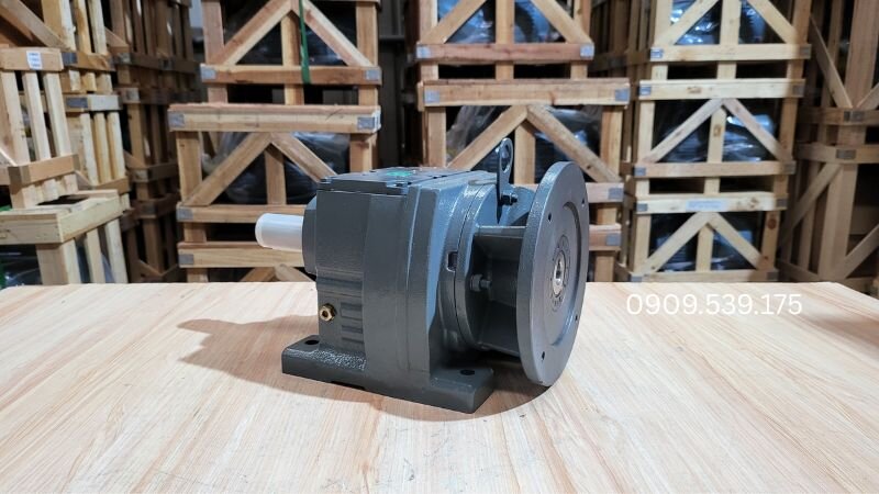 Structure of the R-Series Inline Helical Gearbox