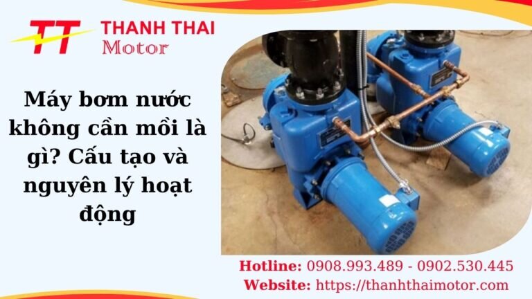 Máy bơm nước không cần mồi