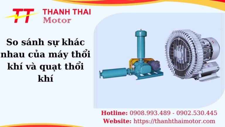 Máy thổi khí và quạt thổi khí