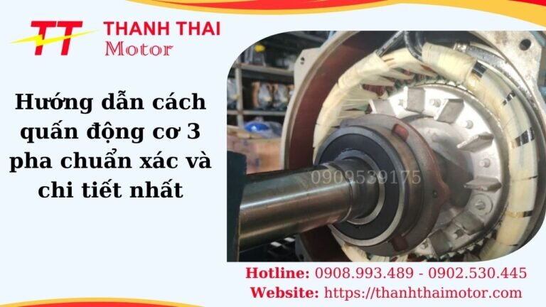 Quấn động cơ 3 pha