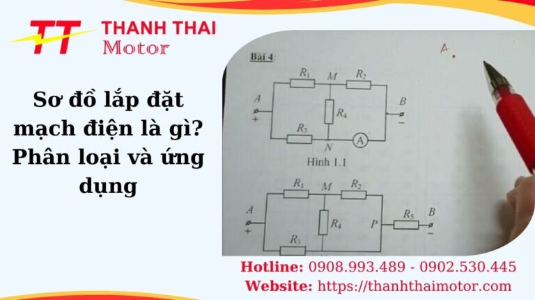 Sơ đồ lắp đặt mạch điện