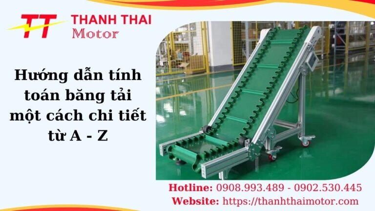 Hướng dẫn tính toán băng tải