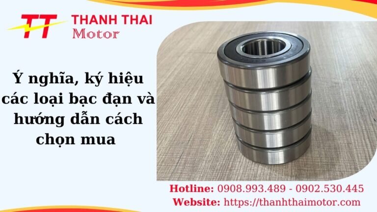 Ký hiệu các loại bạc đạn