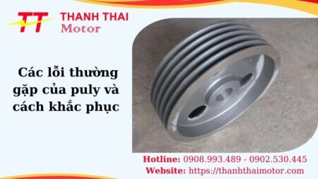 Các lỗi thường gặp của puly