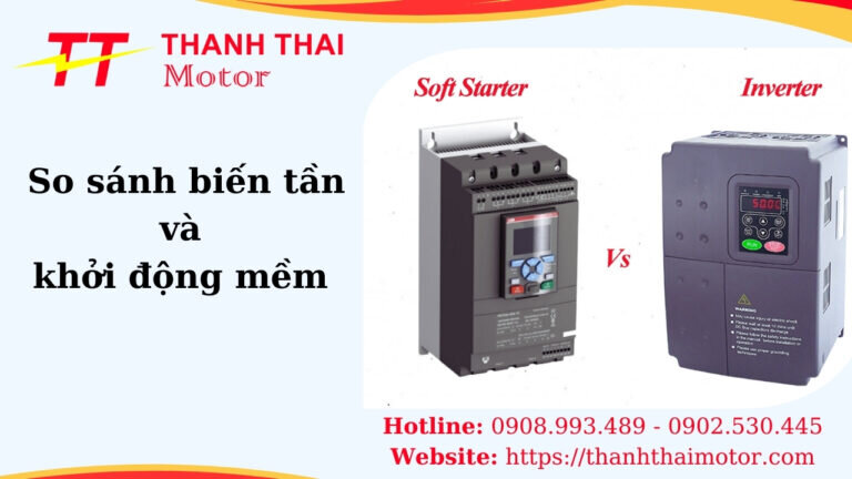 So sánh khởi động mềm và biến tần