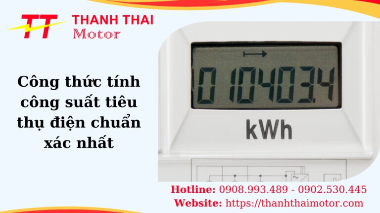 Công thức tính công suất tiêu thụ