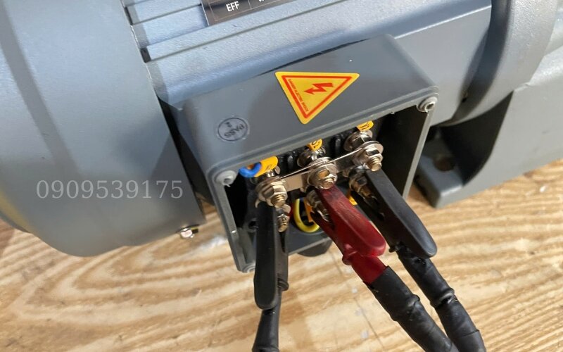 Đấu dây cho motor giảm tốc