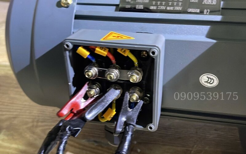 Đấu dây cho motor giảm tốc