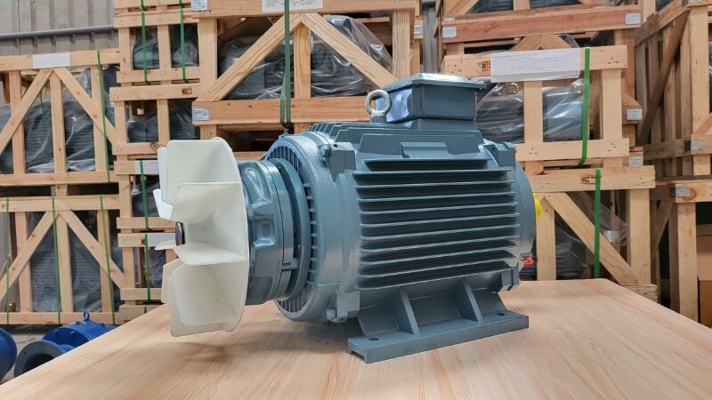 3-phase brake motor