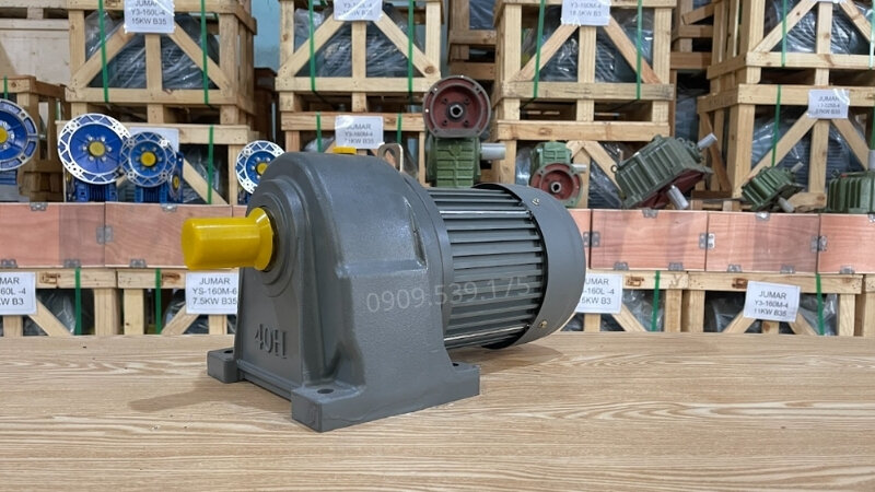 What is a 3-phase gear motor