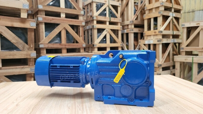 Heavy duty 3-phase gear motor