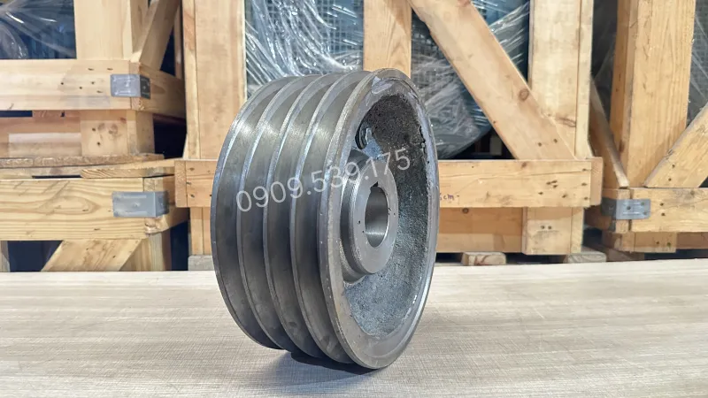 Thiết kế tổng quan Puly trục 75mm